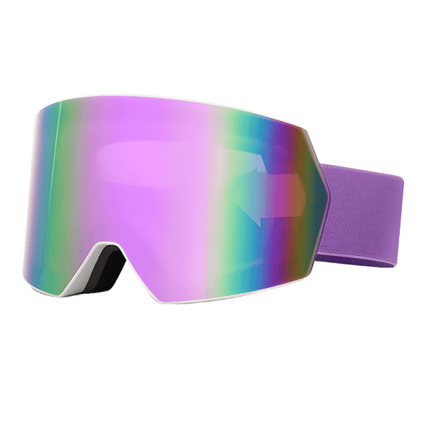 anti fog ski goggles with myopia glasses slot and wide panoramic view anti fog ski goggles with myopia glasses slot and wide panoramic view