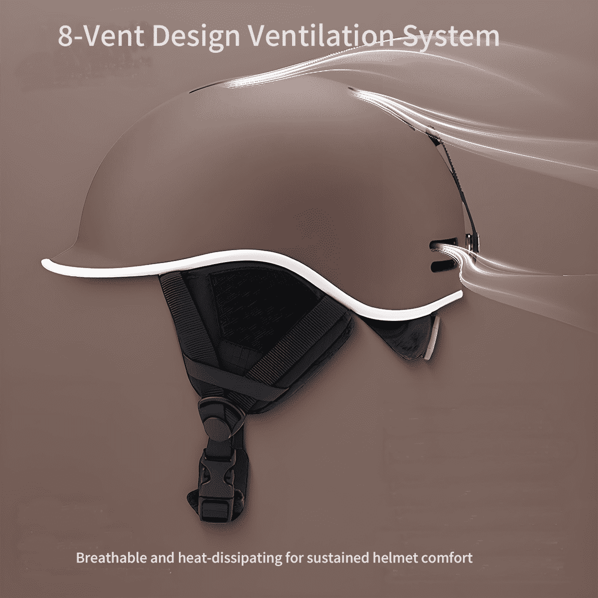 ski helmet with small brim