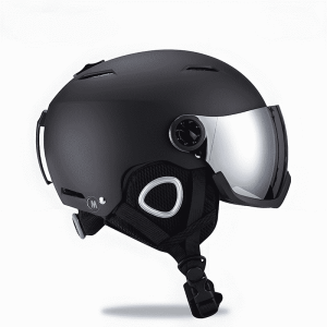 ski sports helmet with goggle for breath easy
